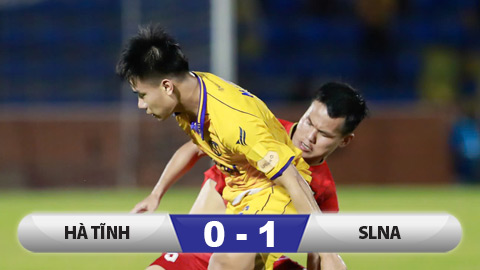 Kết quả Hà Tĩnh 0–1 SLNA: Xứ Nghệ mở hội trên đất Hà Tĩnh!